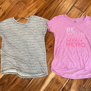 2 Athleta Girl Shirts